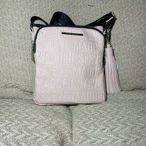 Steve Madden Blush Embossed Crossbody Bag